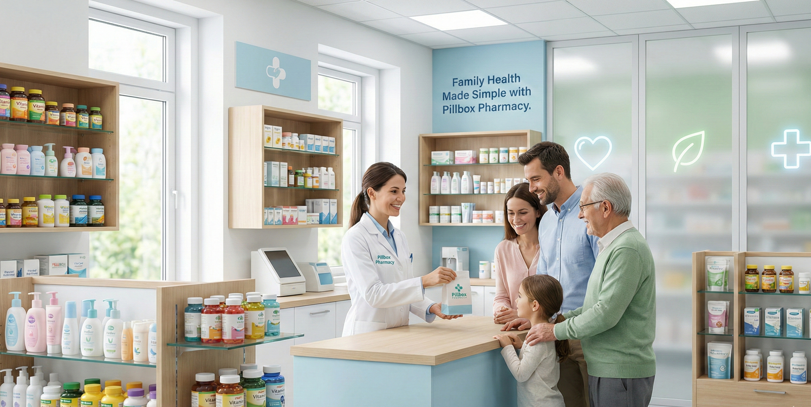 family health care pharmacy service for all age groups